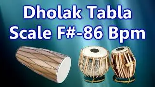 Dholak Tabla Scale F#_Bpm 86_Punjabi Loops