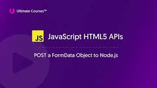 13 POST a FormData Object to Node js