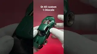 Ford gt40 custom diecast #shorts #customdiecast #diecastcustom