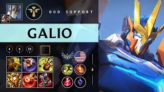 Galio Support vs Rakan - NA Challenger Patch 26.02