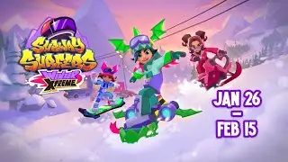 SUBWAY SURFERS WINTER XTREME 2026 | OFFICIAL TRAILER (ULTRA SLOWED)