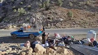 The nomadic migration of the Abuzar family; a true story from the heart of nature