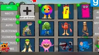 Nextbots in playground mod updated new yarnaby poppy playtime number blocks chasingnextbots