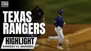 Texas Rangers vs. Seattle Mariners Game Highlights - Nate Lowe Smashes HR, David Dahl & Solak Rip