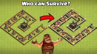 Ultimate Traps Formation Challenge - Clash of Clans