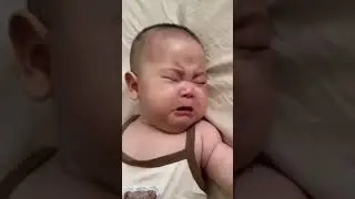 Cute baby crying while sleeping 🥹🥹🥹🥹 #shorts #shortsfeed #cute #trending