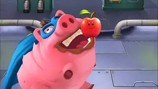 World War Doh SUPER PIG with APPLE