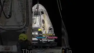 Ailing astronaut returns to Earth early in NASA's first medical evacuation