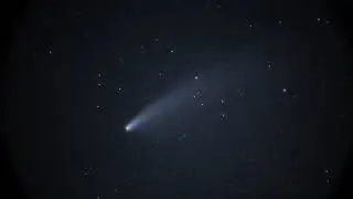 A Night in Hawaii with Comet NEOWISE
