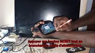 R&eacute;initialiser sa  box TV Android bloqu&eacute;e au d&eacute;marrage, R&eacute;paration ( HARD RESET ANDROID TV BOX)