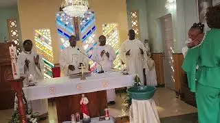 Messe d'action de gr&acirc;ce du P&egrave;re Cyrille Herv&eacute; Akamba,C.S.Sp 