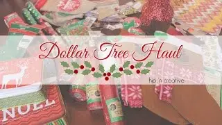 Dollar Tree Haul Christmas Decor 2016 | Hip 'n Creative