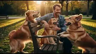 Dogs so happy around their owners #doglove #happydogs