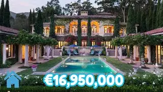 Inside a $16,950,000 Romantic California Montecito Residence in Santa Barbara