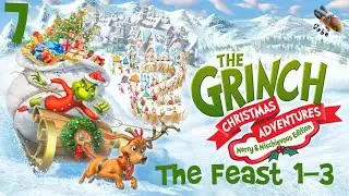 The Grinch: Christmas Adventures - Merry & Mischievous - The Feast Levels 1-3 (100% Walkthrough)