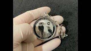 Blacks Kookaburra Collection (2017) (Panda Privy) Silver Illusion Bezel Keychain