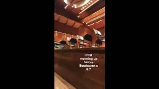 Excerpts of Philip Myers and the New York Philharmonic playing Beethoven Symphonies 8 & 7