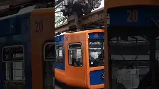 Schwebebahn Wuppertal - Suspension Railway #Railway #railfans #Germany #DB #Deutschebahn