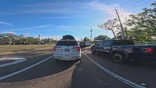 Motorcycle DASHCAM uncut video - CRAZY FLORIDA STREETS   1-10-26