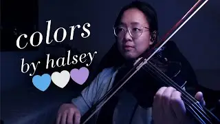 if colors was in bridgerton 🎻💙 (halsey violin cover)