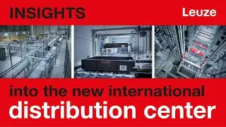Insights into the new international distribution center in Unterlenningen from Leuze