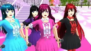 Dance huntrix  Golden  (Airi. Minako. Shizuka. Haruka )
