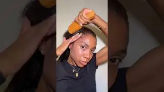 What&rsquo;s your bullet proof slick back combo? 💆🏾&zwj;♀️ #slickback #silkpress #ponytail