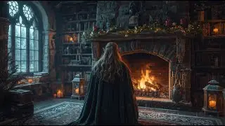 She Enters the Winter Library &middot; 2H (Elven Christmas Ambience for Study & Calm)