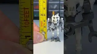 Lego Grievous is Shorter Than I Expected