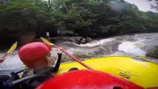 White water rafting - North Wales White Water Centre