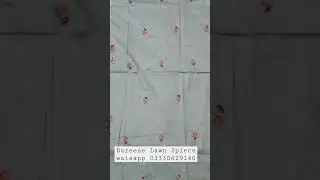 bareeze Lawn 2piece#bareeze #fashion #bareezelawn #ladysuit #2023