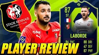 BUDGET MBAPPE! 🤑 87 POTM LABORDE PLAYER REVIEW! CHEAP BEAST! LIGUE 1 POTM LABORDE REVIEW! FIFA 22