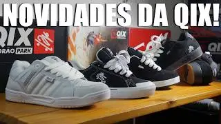 Chor&atilde;o Park, Square e AM Suede - UNBOXING QIX