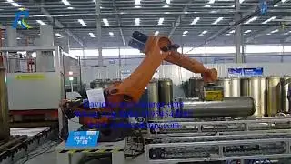 The Most Advanced Welding Line with Robot Arms for Water Heater Inner Tank Production
