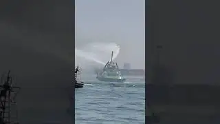 KPT TUG FIRE SYSTEM CHECK MT LAYARI THIRD VIDEO