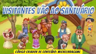 Hay Day - Como os visitantes da cidade visitam o santu&aacute;rio? Tarefa do Passe Rural.