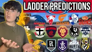 THE BEST 2023 AFL LADDER/SEASON PREDICTIONS!