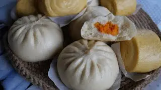 地瓜饅頭  加映地瓜包做法  Sweet Potato Mantou