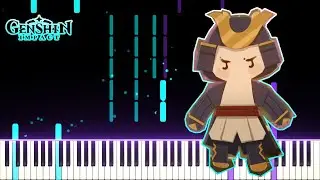 Genshin Impact OST Labyrinth Warriors - Shiki Taishou and Harunosuke | [Piano Cover] (Synthesia)