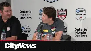 Race car driver says he got stuck in Toronto traffic