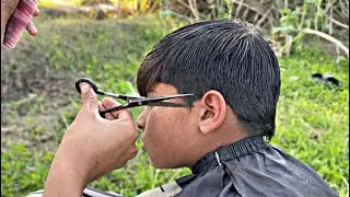 ASMR DESI VILLAGE HAIRCUT 💈 | REAL HAIRCUT FOR DEEP SLEEP RELAXING & SLEEP SOUNDS 