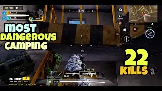 Most dangerous camping ever in cod mobile | 22kills |