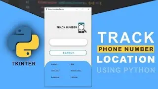 phone number tracker using Python #hacker #python #tracking