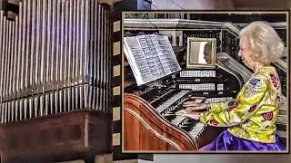 H&auml;ndel, MARCH FROM SCIPIONE | Diane Bish at San Stefano Church in Prato, Italy