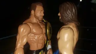 LA Knight Vs AJ Styles World Heavyweight Championship Monday Night RAW Main Event 