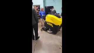 NEW! Tornado Stand-on Auto-Scrubber