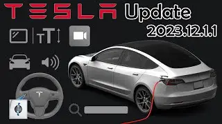 Tesla Update 2023.12.1.1 | Neue Funktionen mit Scrollrad - Zoom Meetings - Textgr&ouml;&szlig;e