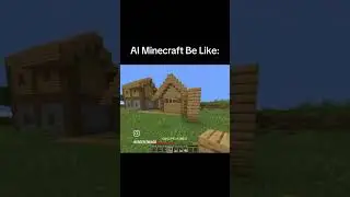 If real Minecraft was made by AI #AI #minecraft #minecraftAi