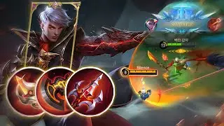 ALUCARD FIRE BUILD!! 🔥 + FIERY INFERNO SKIN!! (AUTO SAVAGE) | MLBB