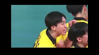 春の高校バレー第二試合　愛工大名電対鎮西　　　　　　　　第3セット　一部映像乱れあり